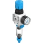 Festo Filter Regulator, M5, 0.5 to 7 bar Pressure Range, MS2-LFR-M5-D6-C-P-M-AR-MPA-B